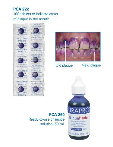 Таблетки-индикаторы зубного налёта PCA 223