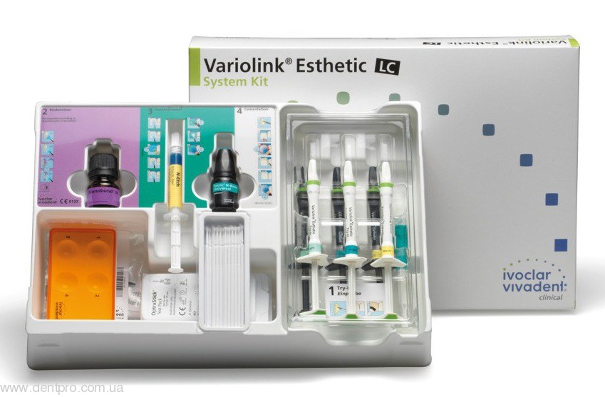 Набор для адгезивной фиксации Variolink Esthetic LC System Kit