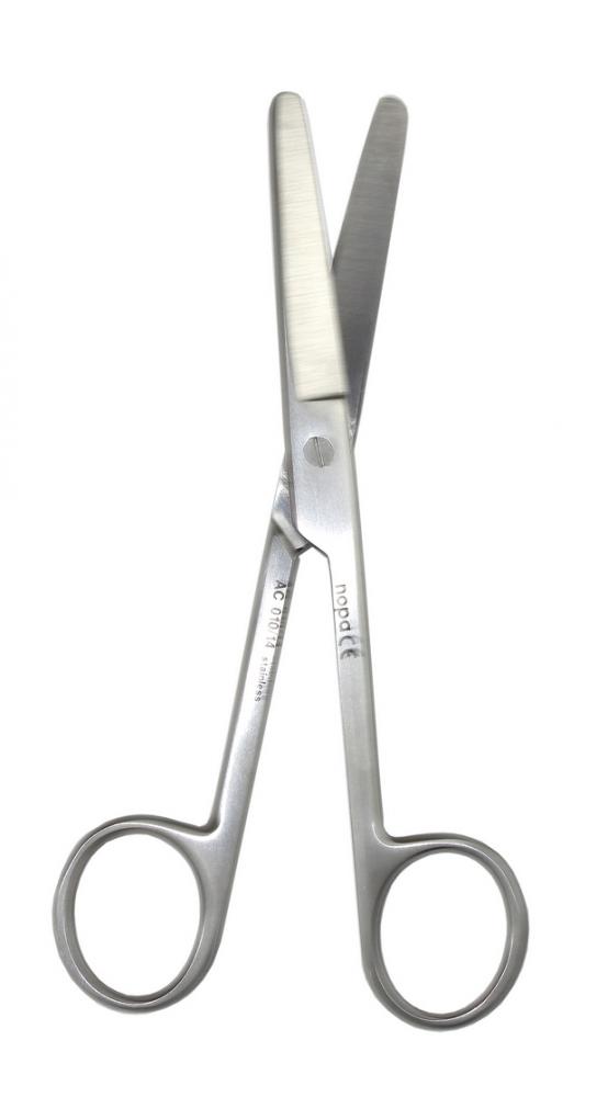 Ножницы операционные, закругленные, прямые, 14,5 см